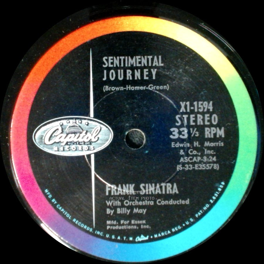 Frank Sinatra - Sentimental Journey / Day By Day side A