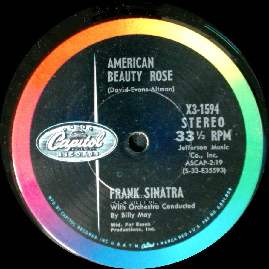 Frank Sinatra - American Beauty Rose / Yes Indeed! side A
