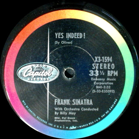Frank Sinatra - American Beauty Rose / Yes Indeed! side B