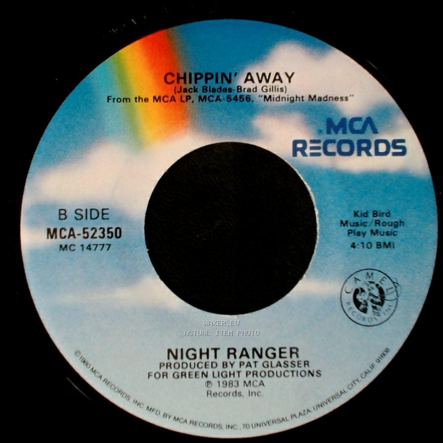 Night Ranger - Sister Christian / Chippin' Away side B
