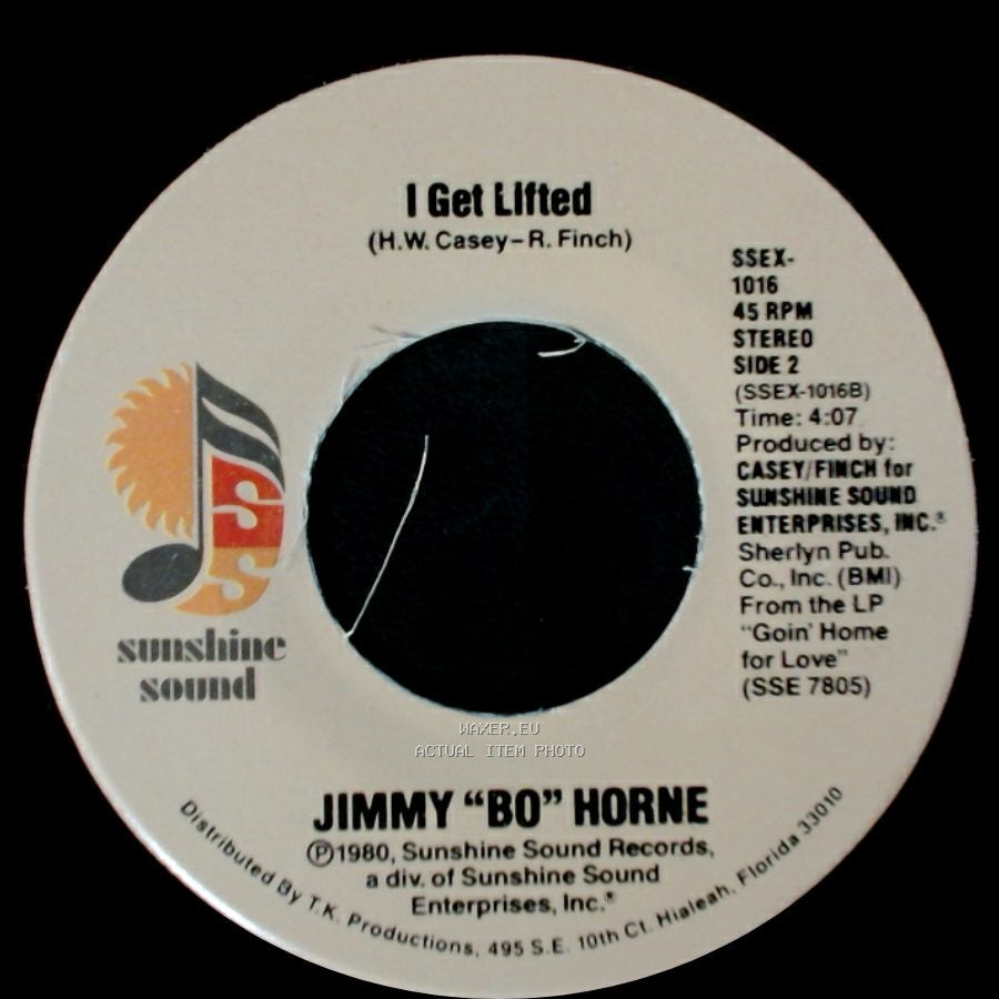 Jimmy "Bo" Horne - (They Long To Be) Close To You / I Get Lifted side B