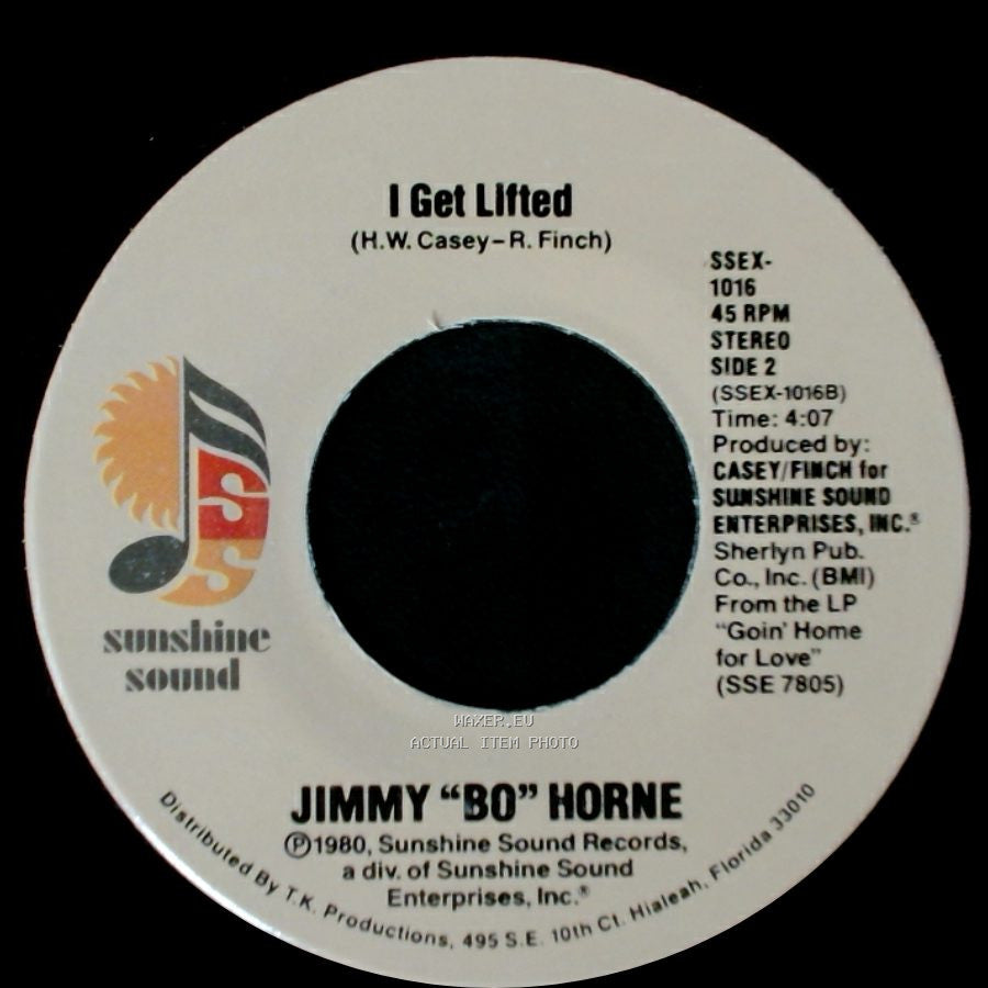 Jimmy "Bo" Horne - (They Long To Be) Close To You / I Get Lifted side B