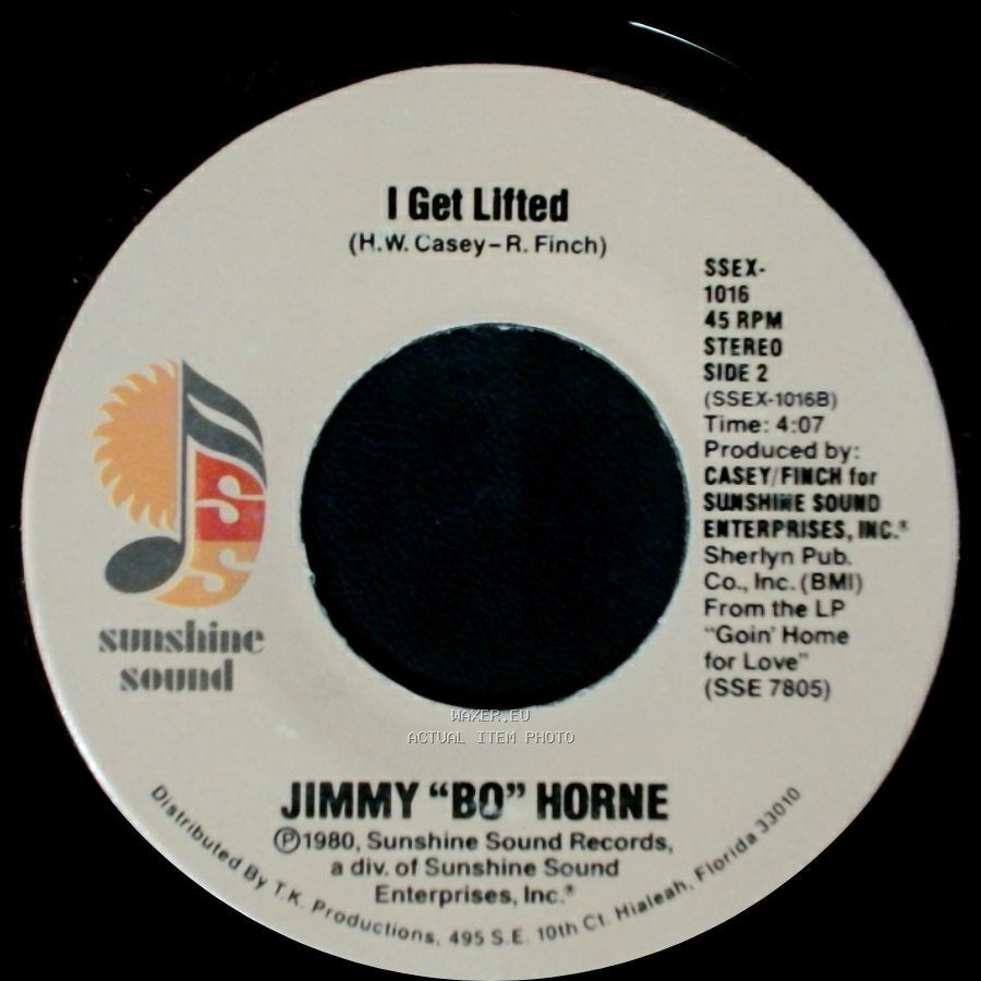 Jimmy "Bo" Horne - (They Long To Be) Close To You / I Get Lifted side B