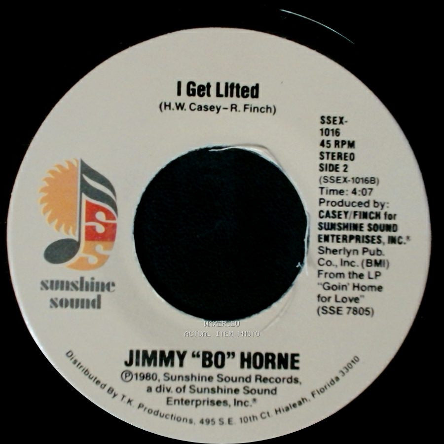 Jimmy "Bo" Horne - (They Long To Be) Close To You / I Get Lifted side B
