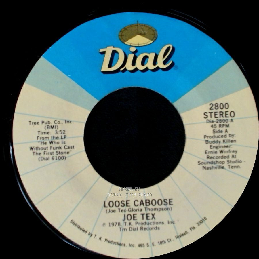 Joe Tex - Loose Caboose / Music Ain't Got No Color side A