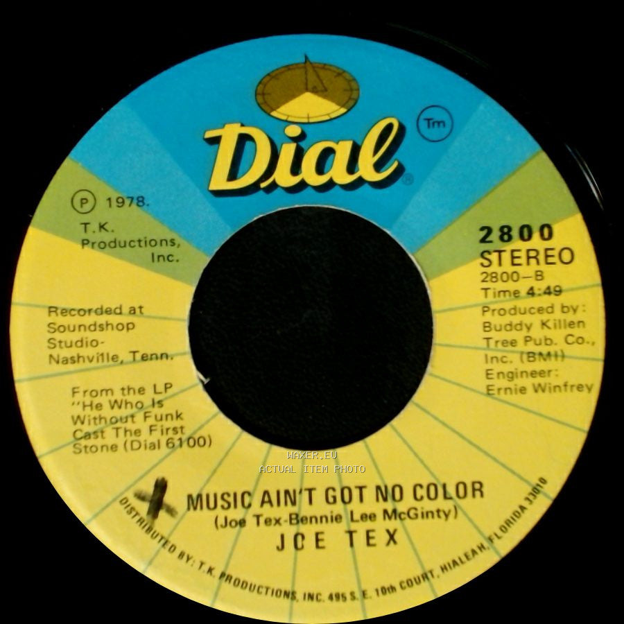 Joe Tex - Loose Caboose / Music Ain't Got No Color side A