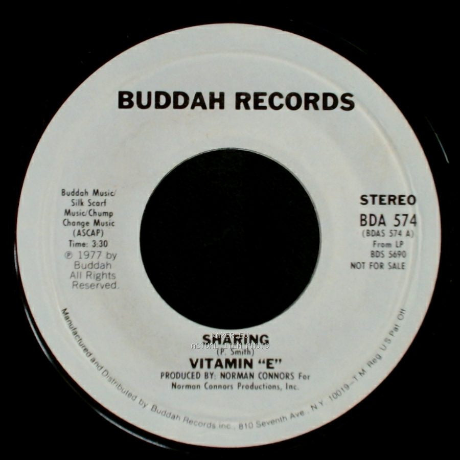 Vitamin "E" - Sharing / Sharing side B