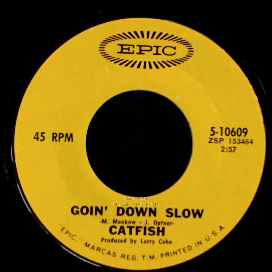 Catfish - Goin' Down Slow / Jump In The River side A