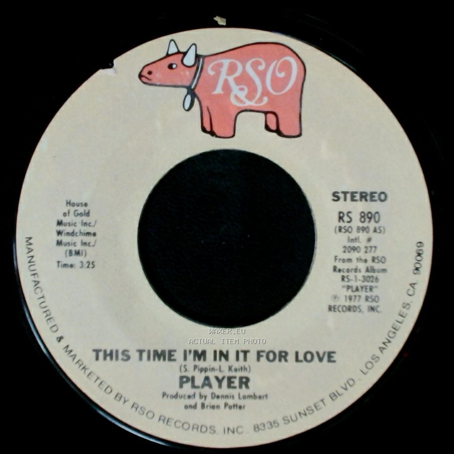 Player - Every Which Way / This Time I'm In It For Love side B