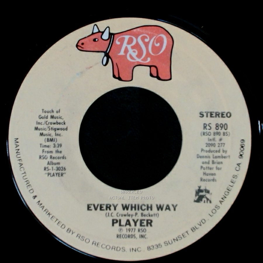 Player - Every Which Way / This Time I'm In It For Love side A