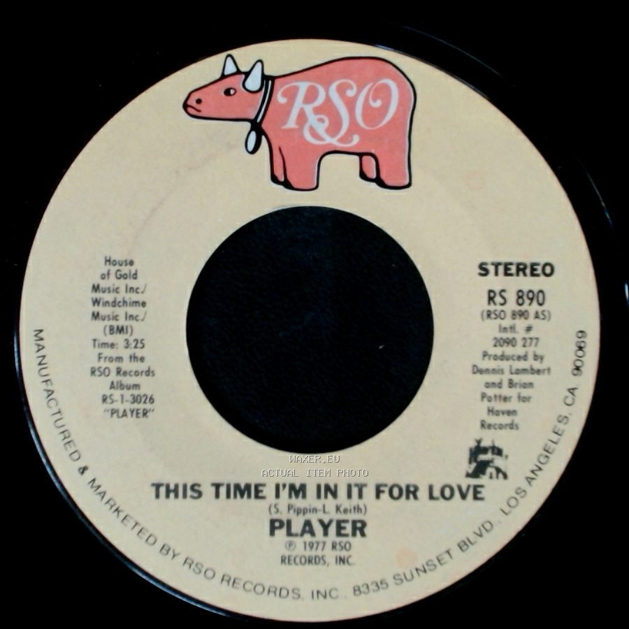 Player - Every Which Way / This Time I'm In It For Love side B