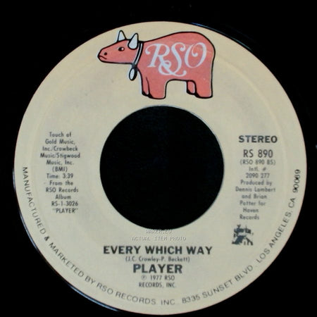 Player - Every Which Way / This Time I'm In It For Love side B