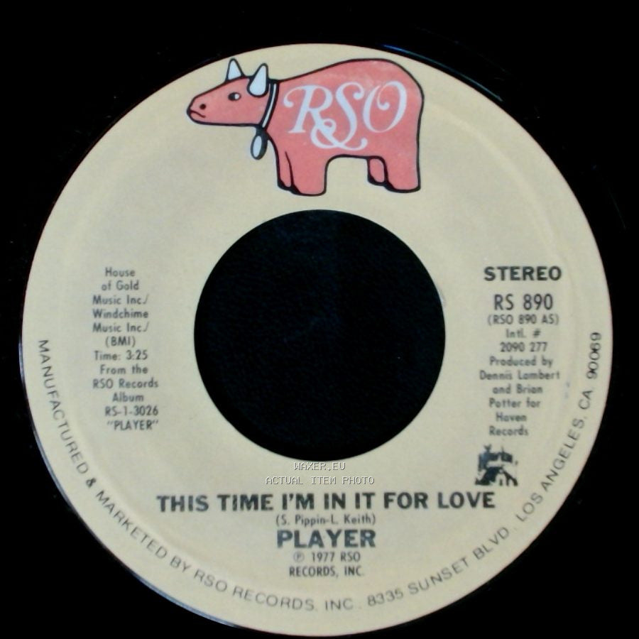 Player - Every Which Way / This Time I'm In It For Love side B