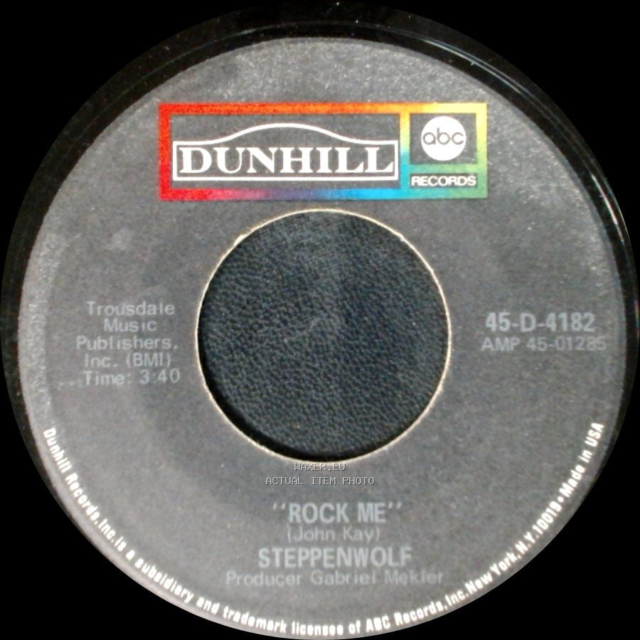Steppenwolf - Rock Me / Jupiter Child side A