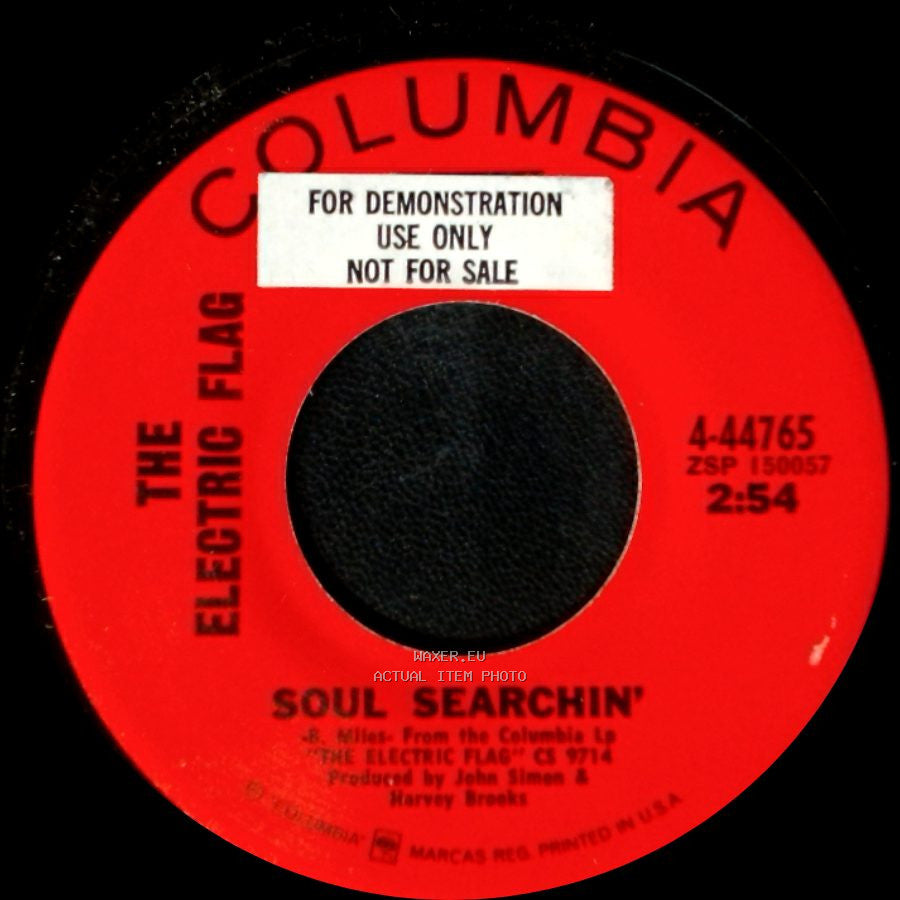 The Electric Flag - Soul Searchin' / Sunny side A