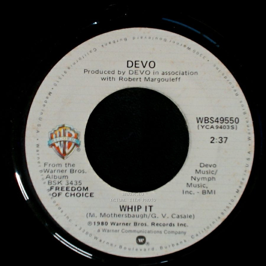Devo - Whip It / Turn Around side A