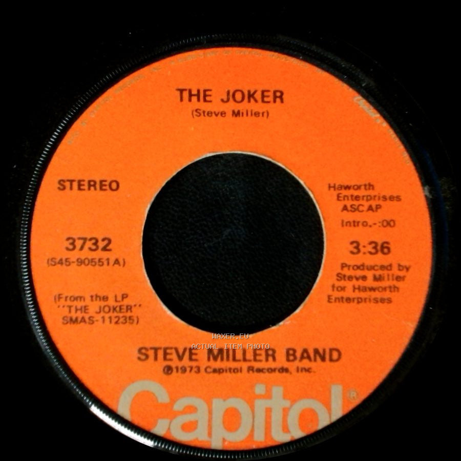 Steve Miller Band - The Joker / Something To Believe In side A