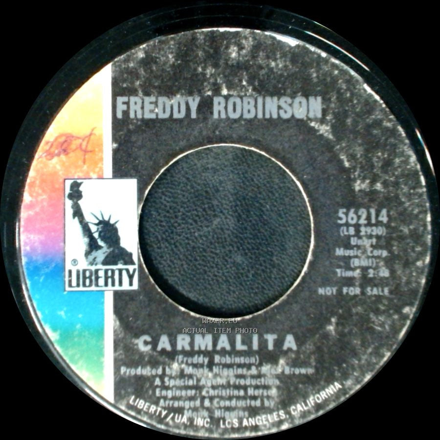 Freddy Robinson - Stone Stallion / Carmalita side B