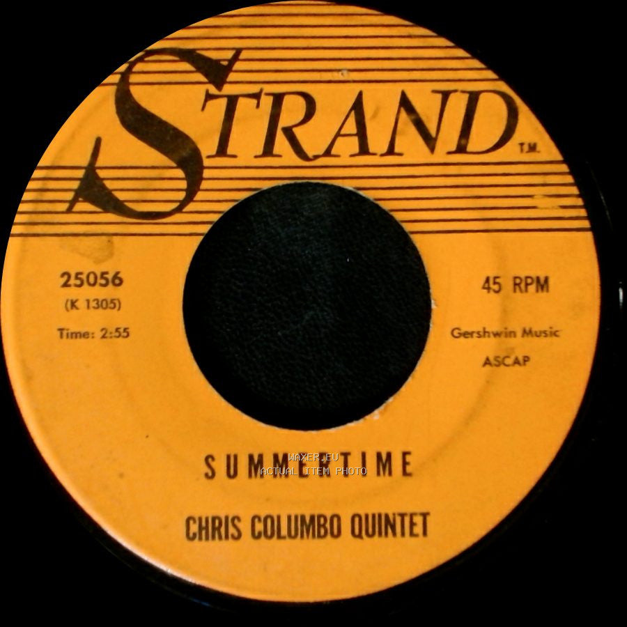 Chris Columbo Quintet - Summertime / Minerology side A