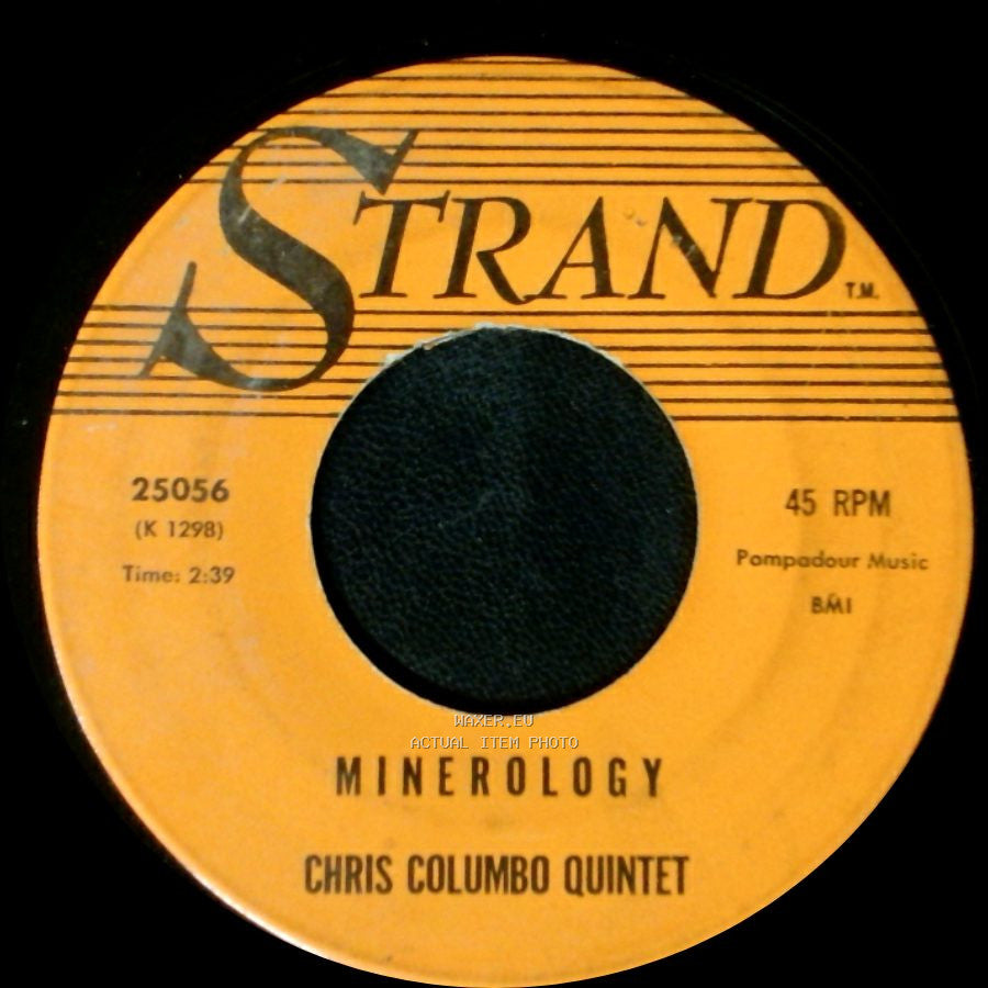 Chris Columbo Quintet - Summertime / Minerology side B