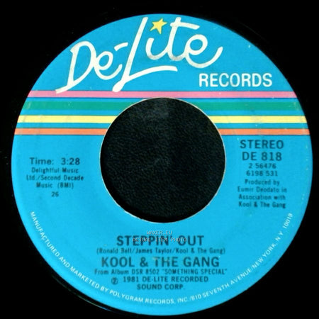 Kool & The Gang - Steppin' Out / Get Down On It side A