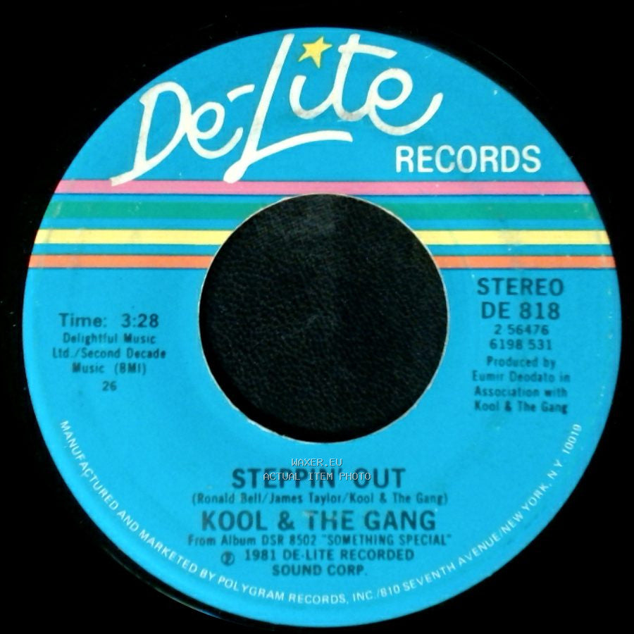 Kool & The Gang - Steppin' Out / Get Down On It side A