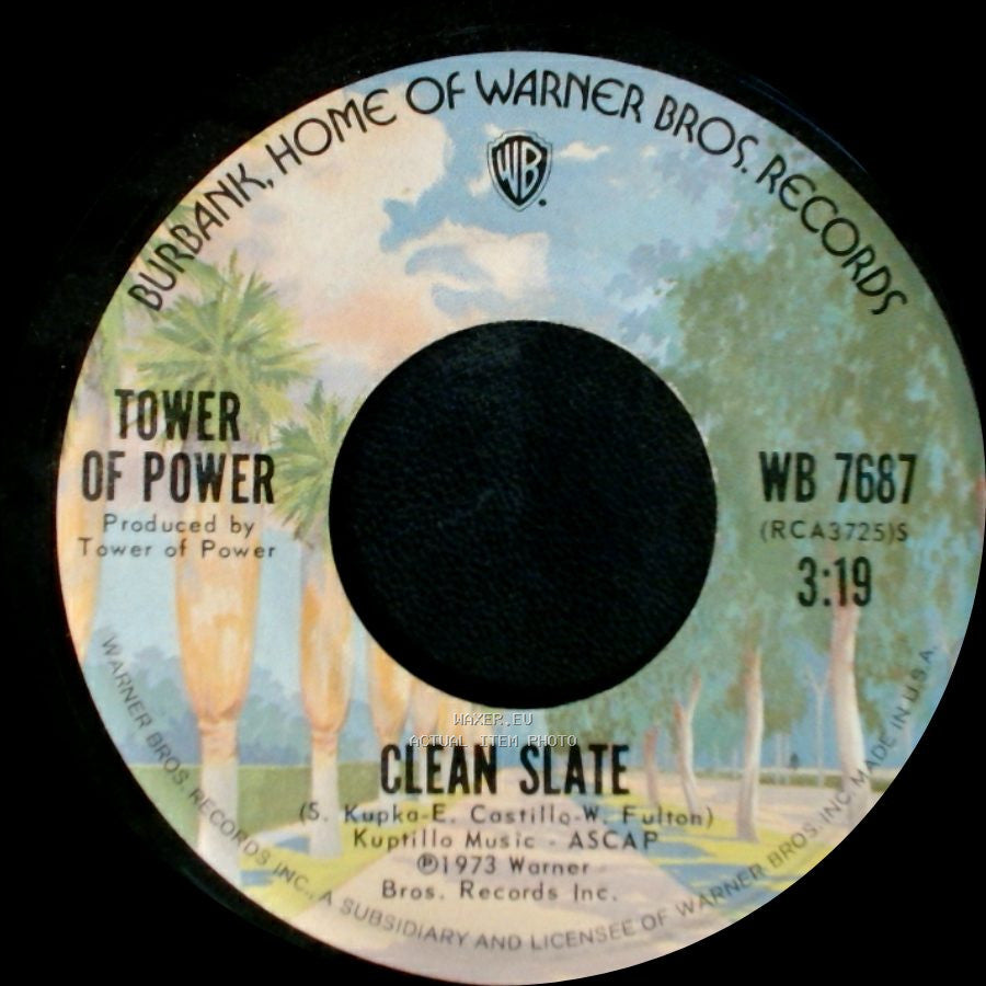Tower Of Power - So Very Hard To Go / Clean Slate side B