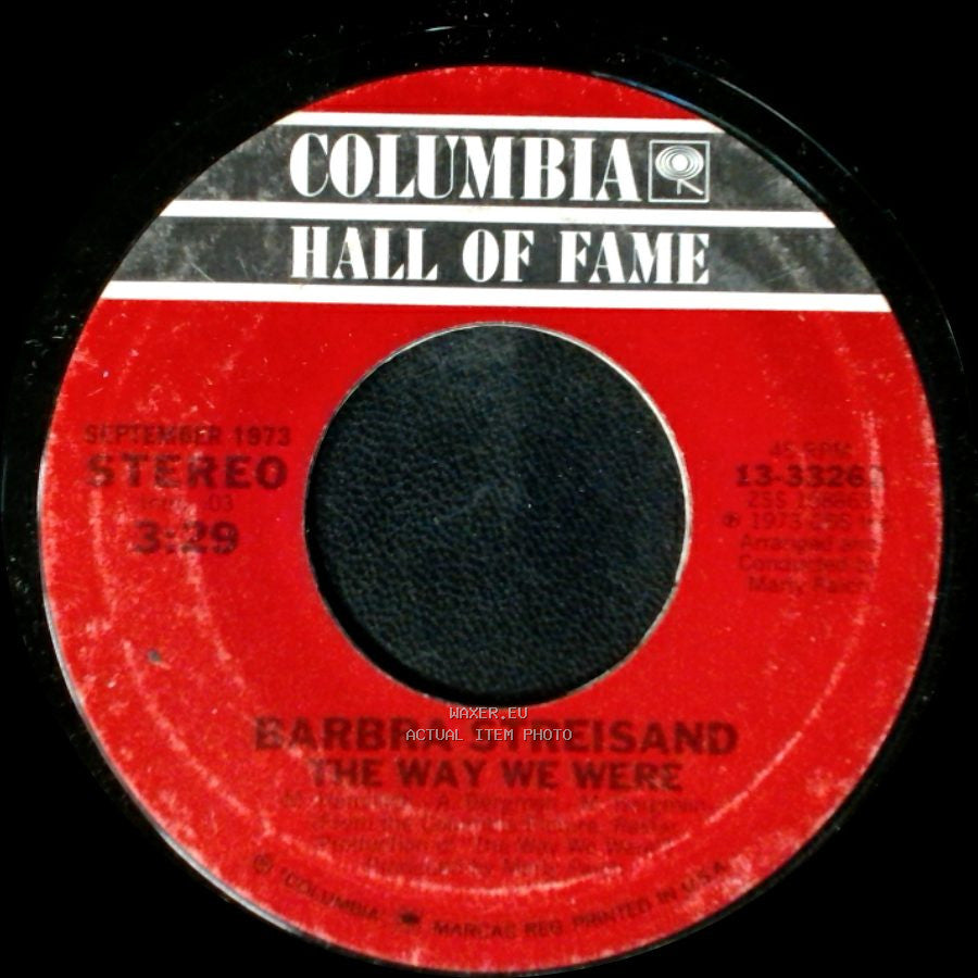 Barbra Streisand - All In Love Is Fair / The Way We Were side B