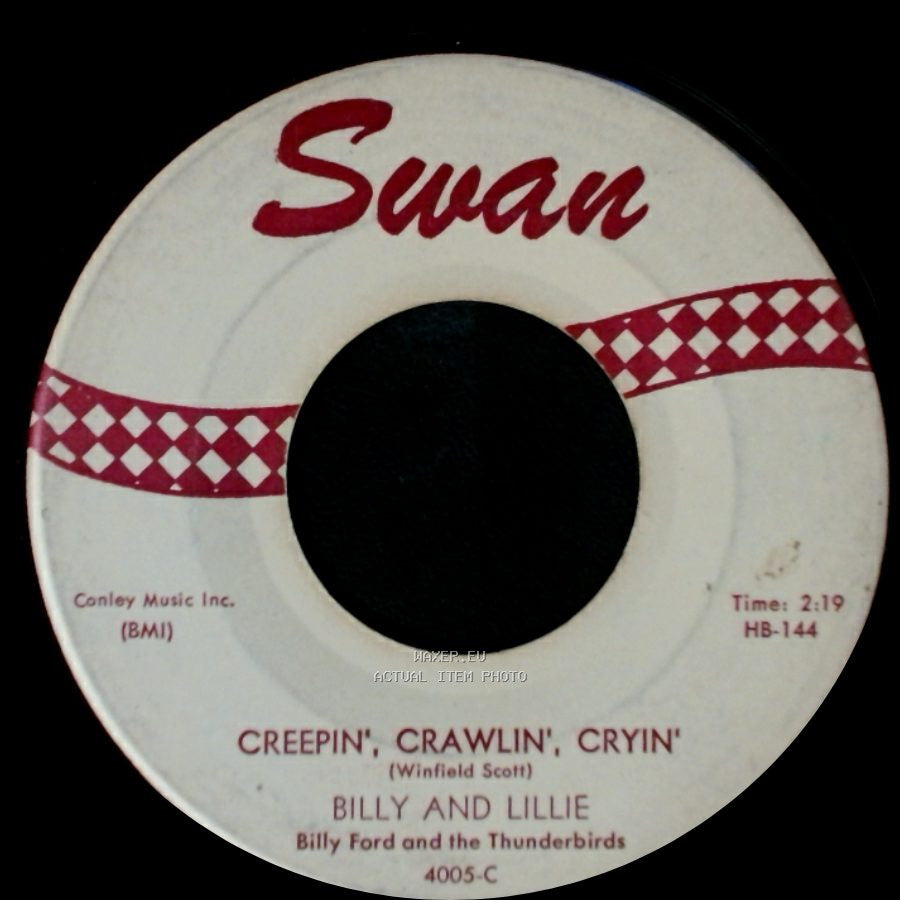 Billy And Lillie - Creepin', Crawlin', Cryin' / Happiness side A