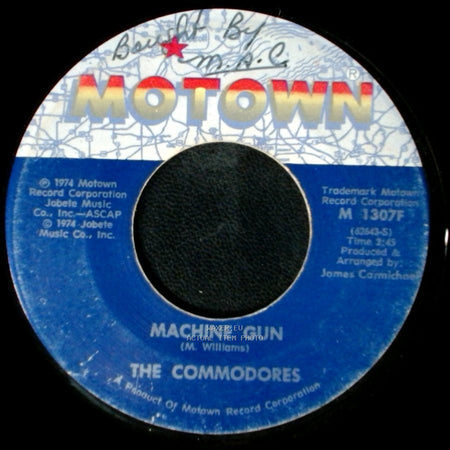 The Commodores - Machine Gun / There's A Song In My Heart side A