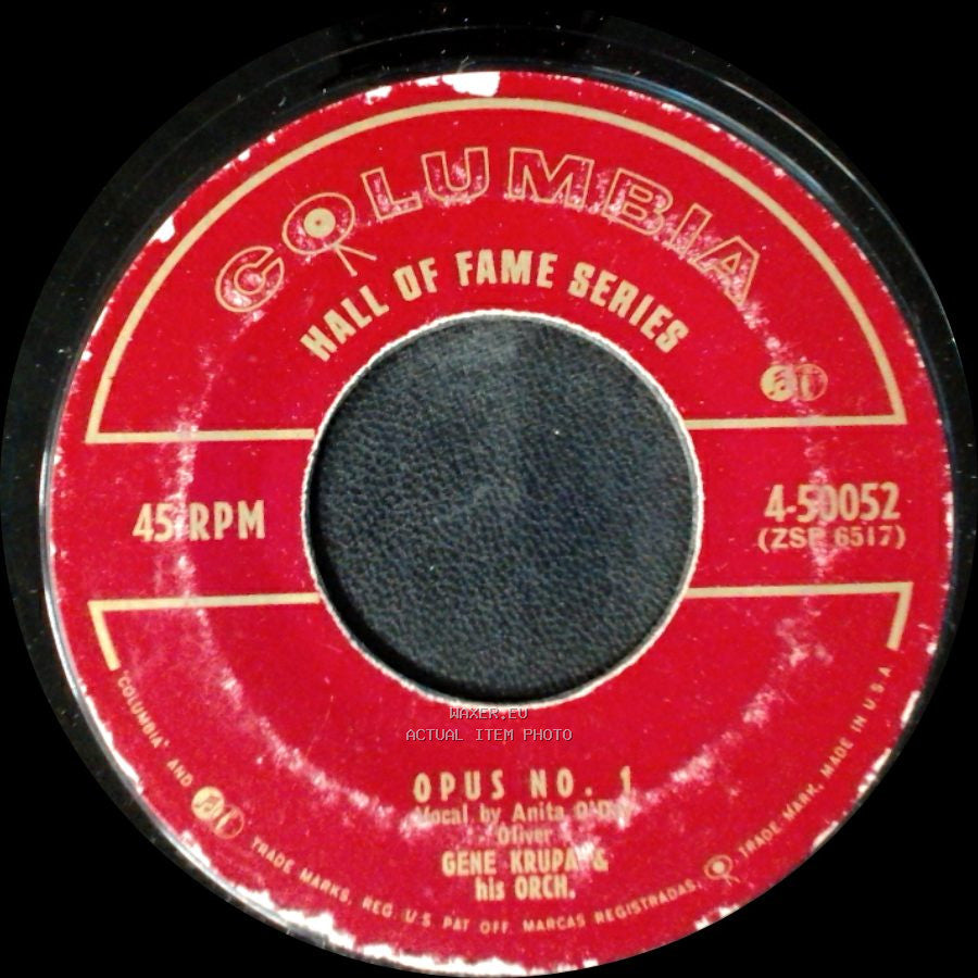 Gene Krupa / Gene Krupa & His Orch. - Opus No. 1 / Disc Jockey Jump side A