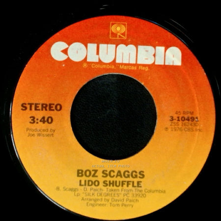 Boz Scaggs - We're All Alone / Lido Shuffle side A