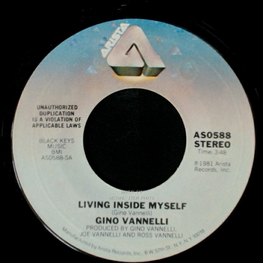Gino Vannelli - Living Inside Myself / Stay With Me side A