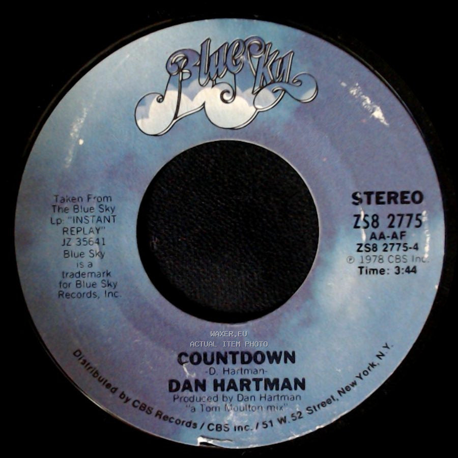 Dan Hartman - This Is It / Countdown side B