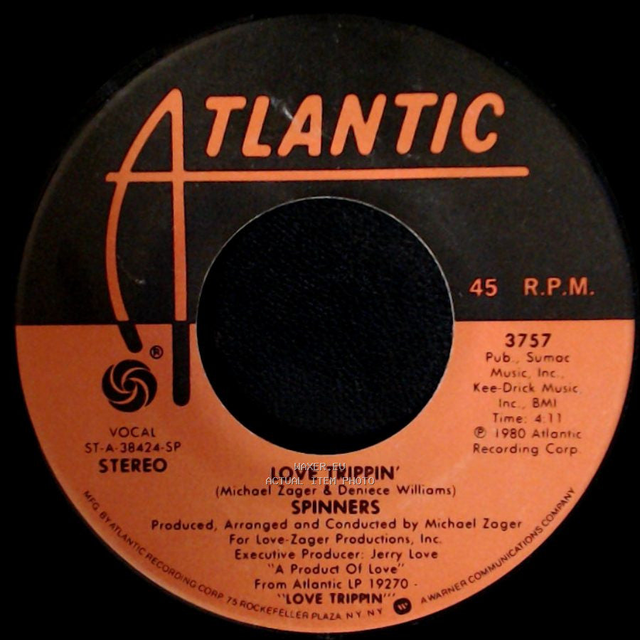 Spinners - Now That You're Mine Again / Love Trippin' side B
