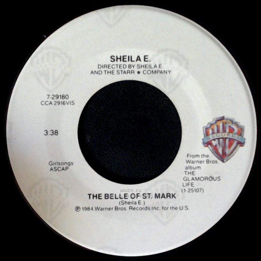 Sheila E. - The Belle Of St. Mark / Too Sexy side A