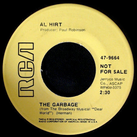 Al Hirt - The Garbage / Those Were The Days side A