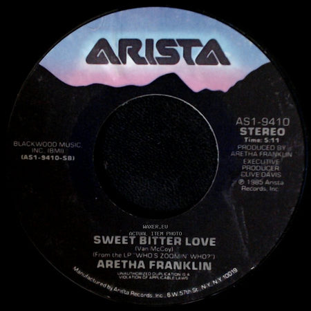 Aretha Franklin - Sweet Bitter Love / Who's Zoomin' Who side A