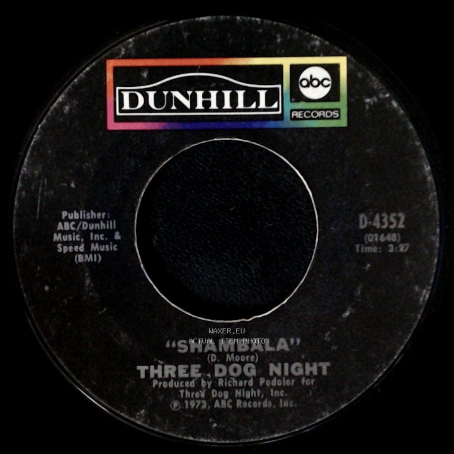 Three Dog Night - Shambala / Your "B" Side side A