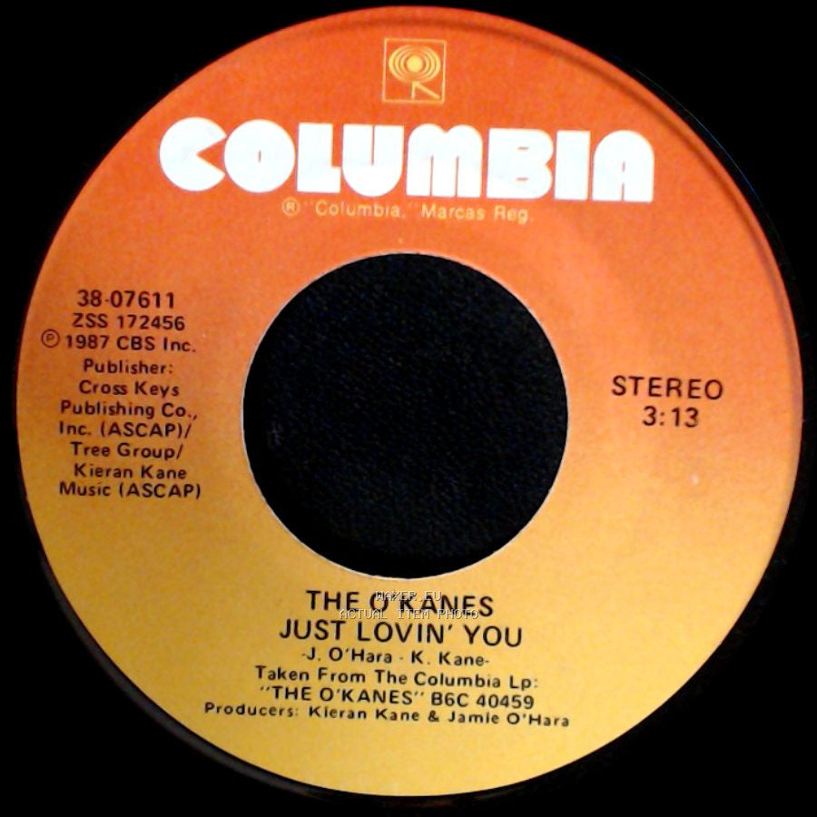 The O'kanes - Just Lovin' You / Just Lovin' You side B