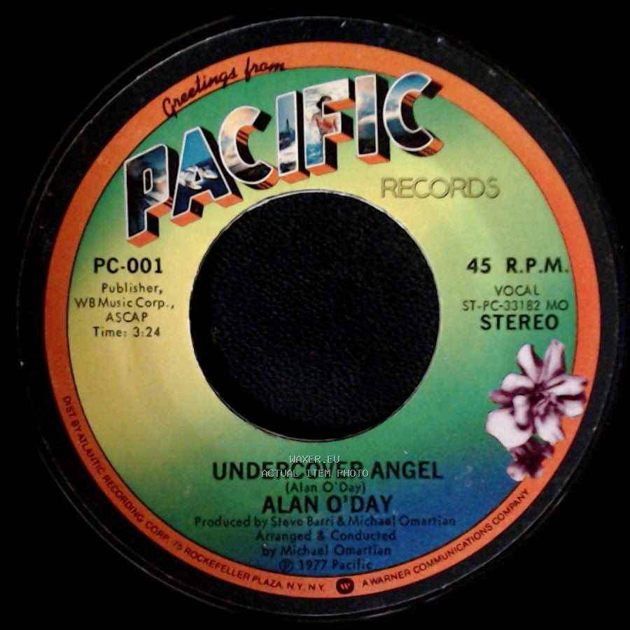 Alan O'day - Undercover Angel / Just You side A