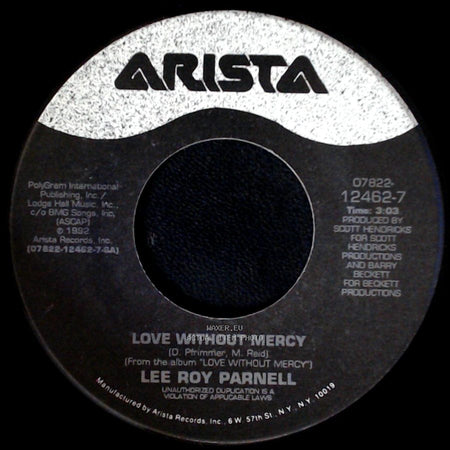 Lee Roy Parnell - Done Deal / Love Without Mercy side B