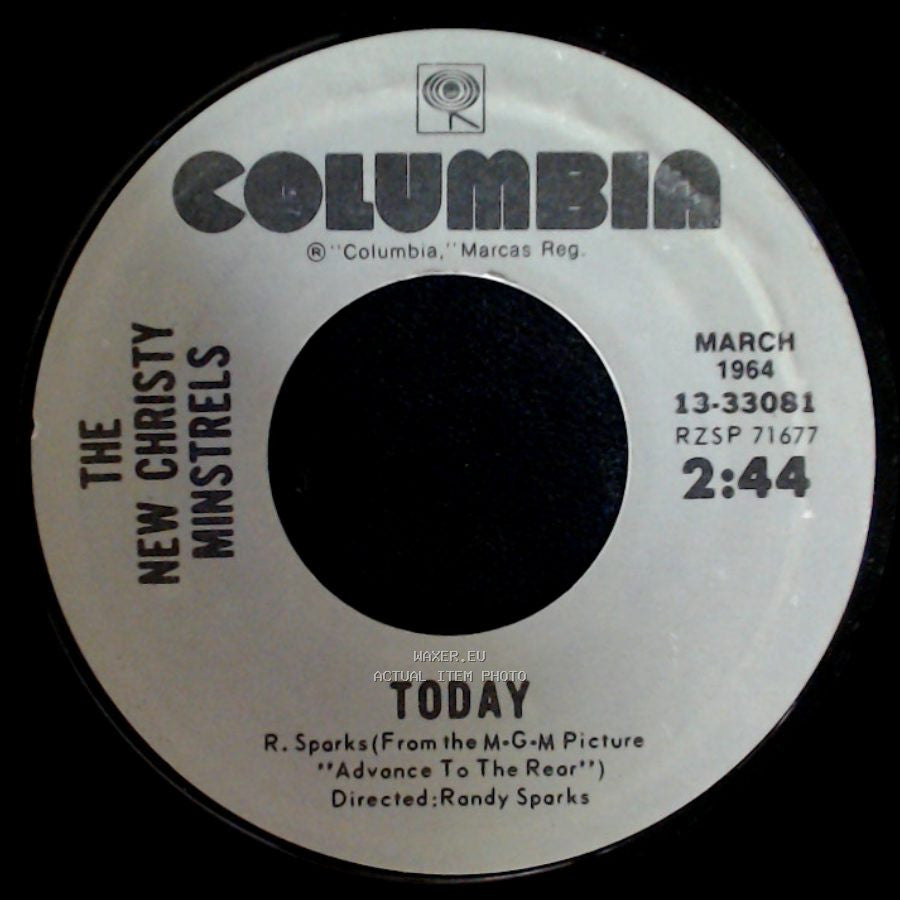 The New Christy Minstrels - Green, Green / Today side B