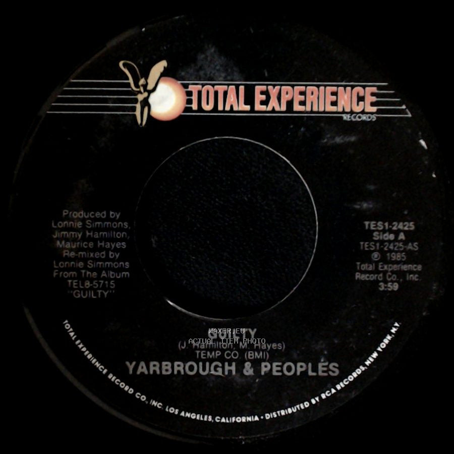Yarbrough & Peoples - Guilty / Guilty (Instrumental) side A