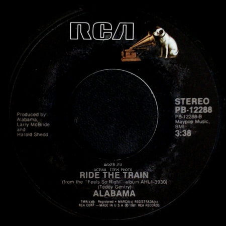 Alabama - Ride The Train / Love In The First Degree side A