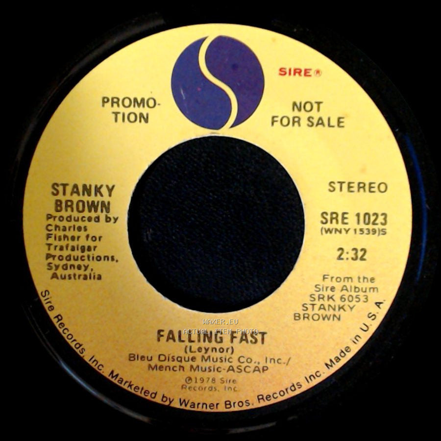 Stanky Brown - Falling Fast / Falling Fast side A