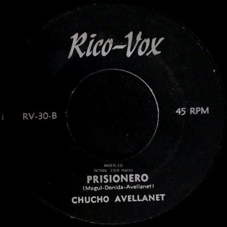 Chucho Avellanet - Jamas Te Olvidare / Prisionero side B