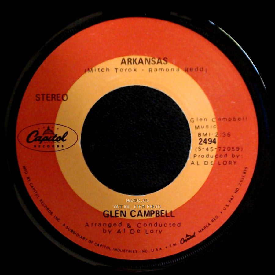 Glen Campbell - Where's The Playground Susie / Arkansas side B