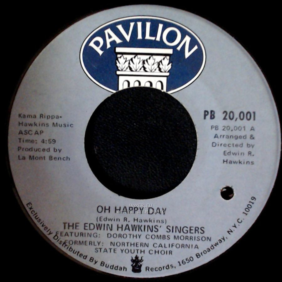 The Edwin Hawkins' Singers - Jesus, Lover Of My Soul / Oh Happy Day side B