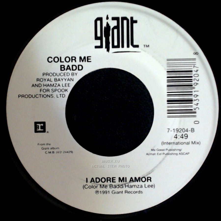 Color Me Badd - I Adore Mi Amor / I Adore Mi Amor side B